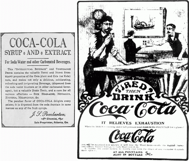 when-coca-cola-first-launched-it-was-marketed-as-a-nerve-tonic-that-relieves-exhaustion-this-ad-was-published-c1886
