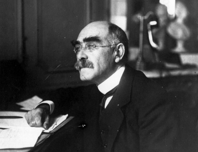 Rudyard Kipling (1865 - 1936), the English author. (Photo by Hulton Archive/Getty Images)