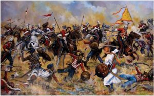 ব্রিটিশ কোম্পানির বিরুদ্ধে বাজিরাও এর যুদ্ধ pinterest.com