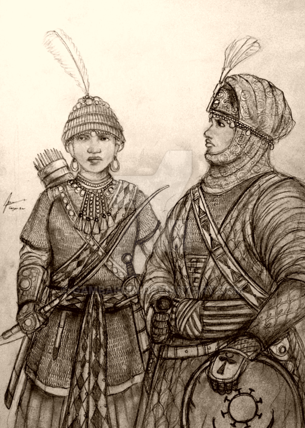 Women Warriors Of Africa   Concept Drawing By Gambargin D6lsre0, Stay Curioussis